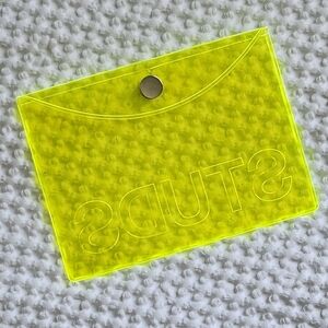 Neon Yellow Clutch